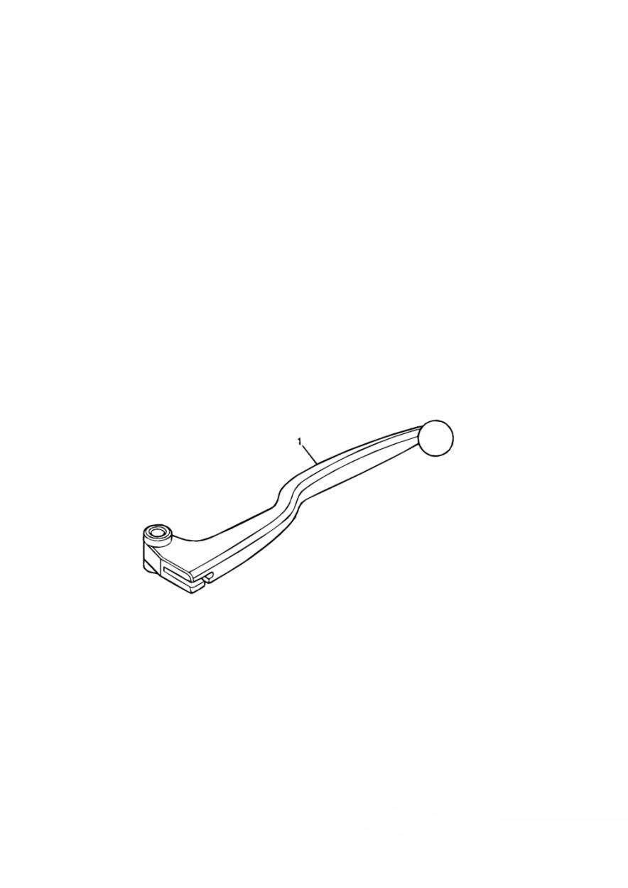 Clutch Lever Kit exploded diagram
