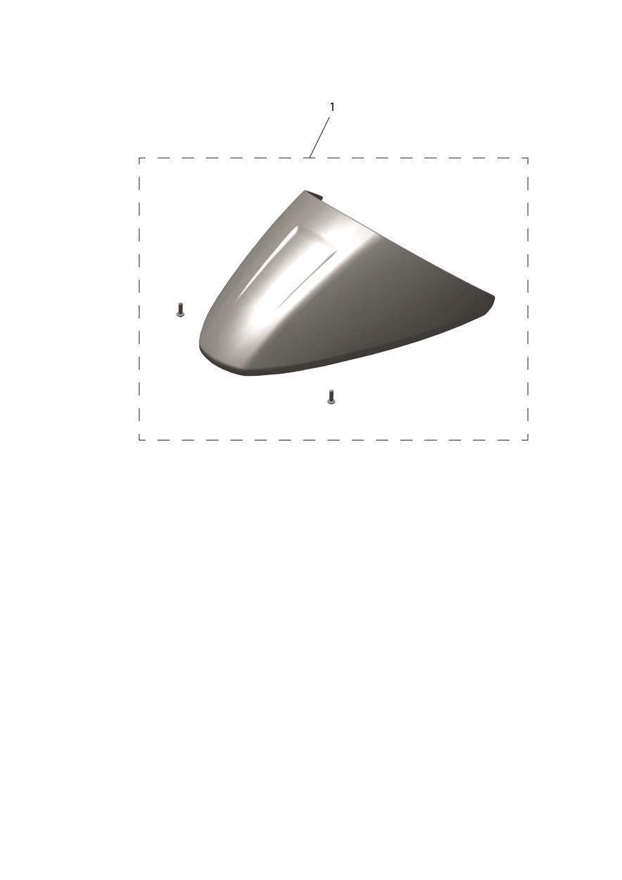 Seat Cowl Kit exploded diagram