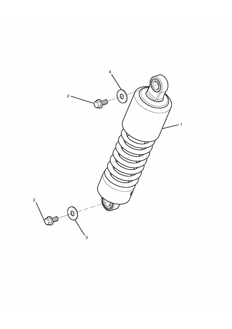 Rear Suspension Unit exploded diagram