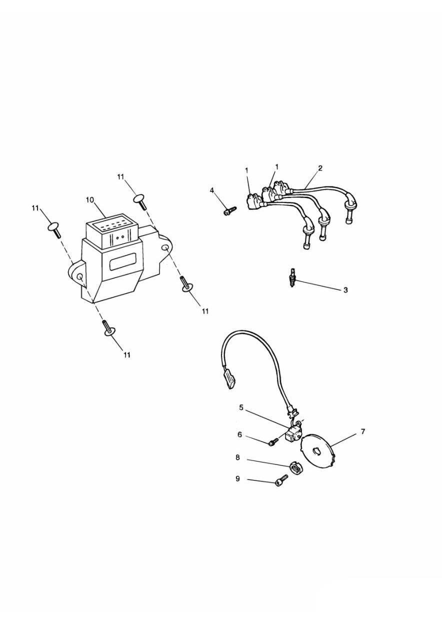 Ignition System exploded diagram