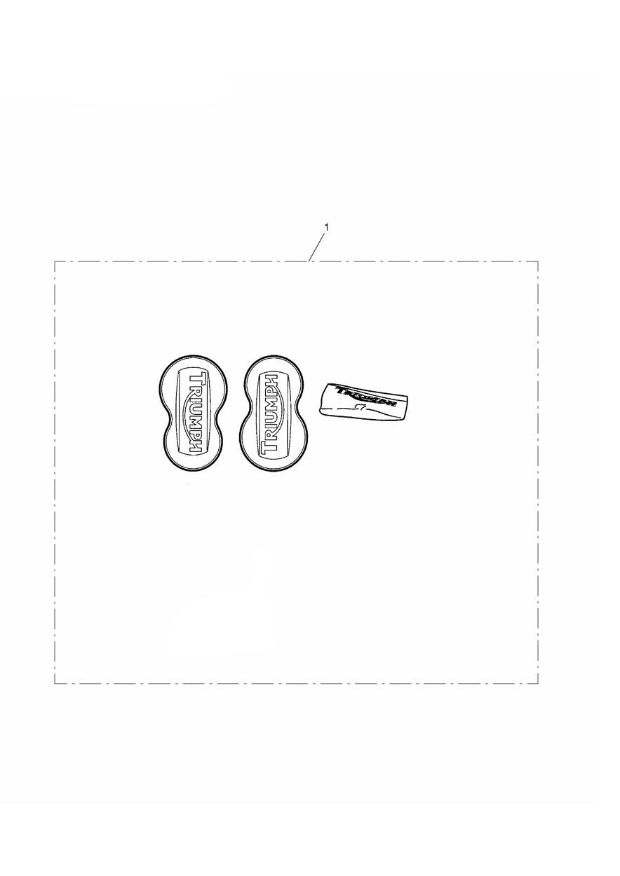 Front Caliper Caps exploded diagram