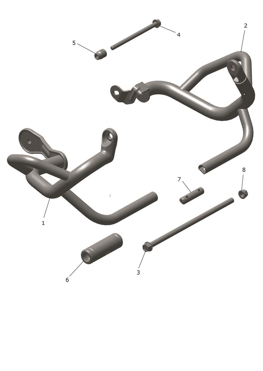 Engine Bars exploded diagram