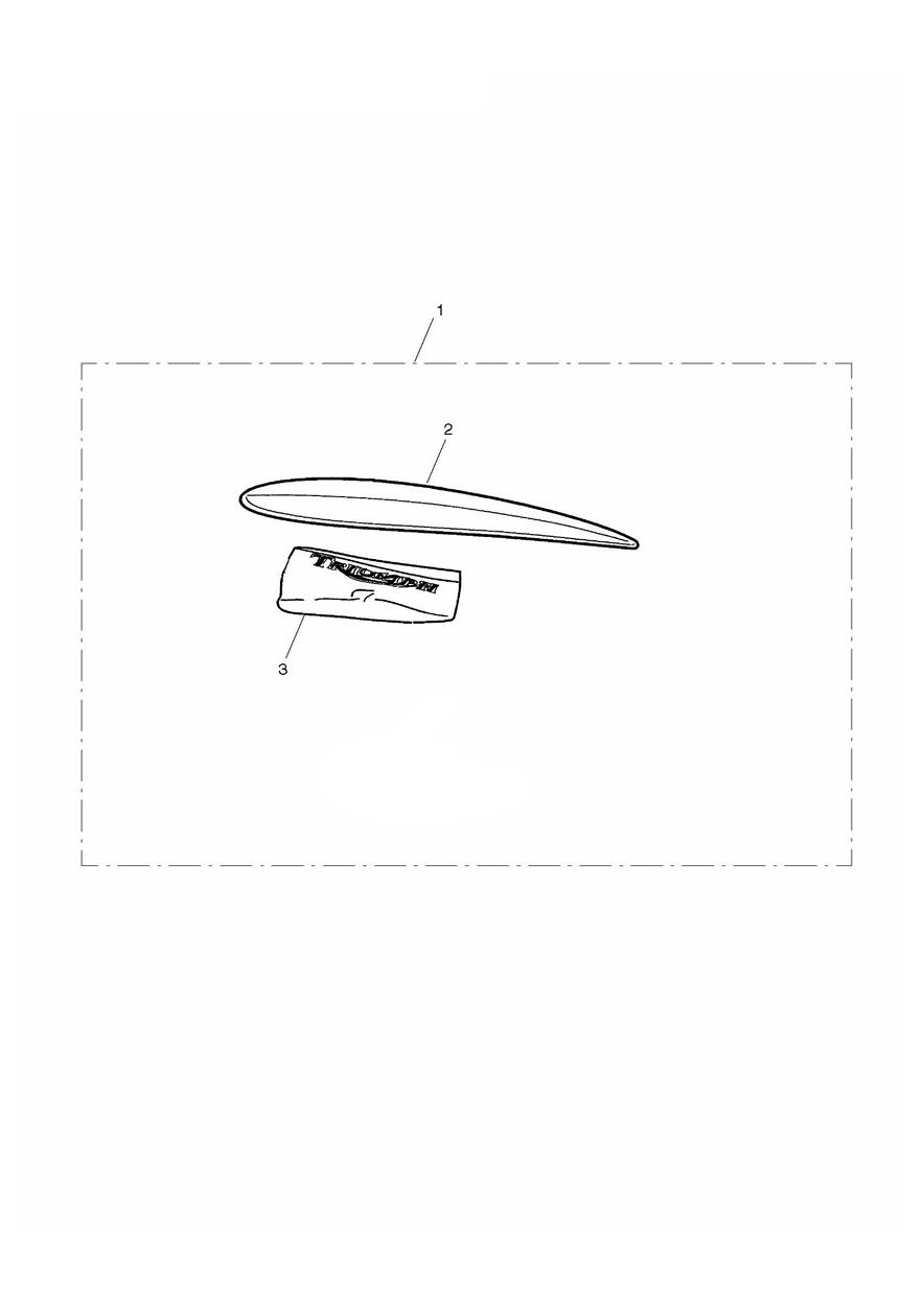 Fender Blade Embellisher Kit exploded diagram