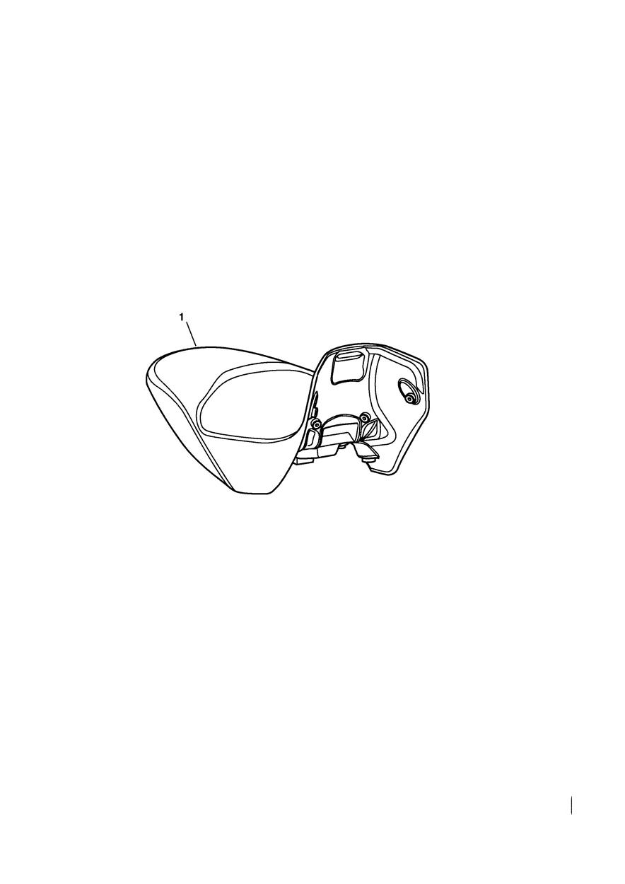 High Seat exploded diagram