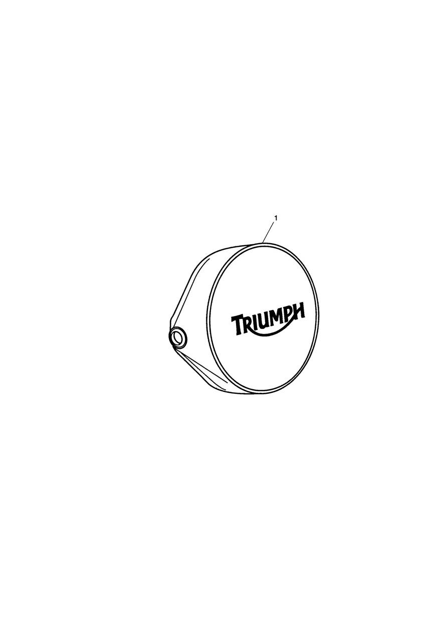 Headlamp Cover Kit exploded diagram
