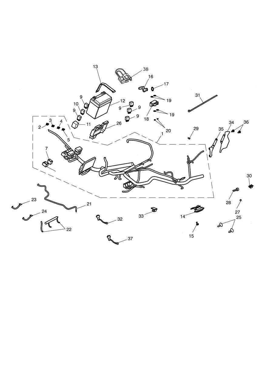 Electrical Equipment exploded diagram
