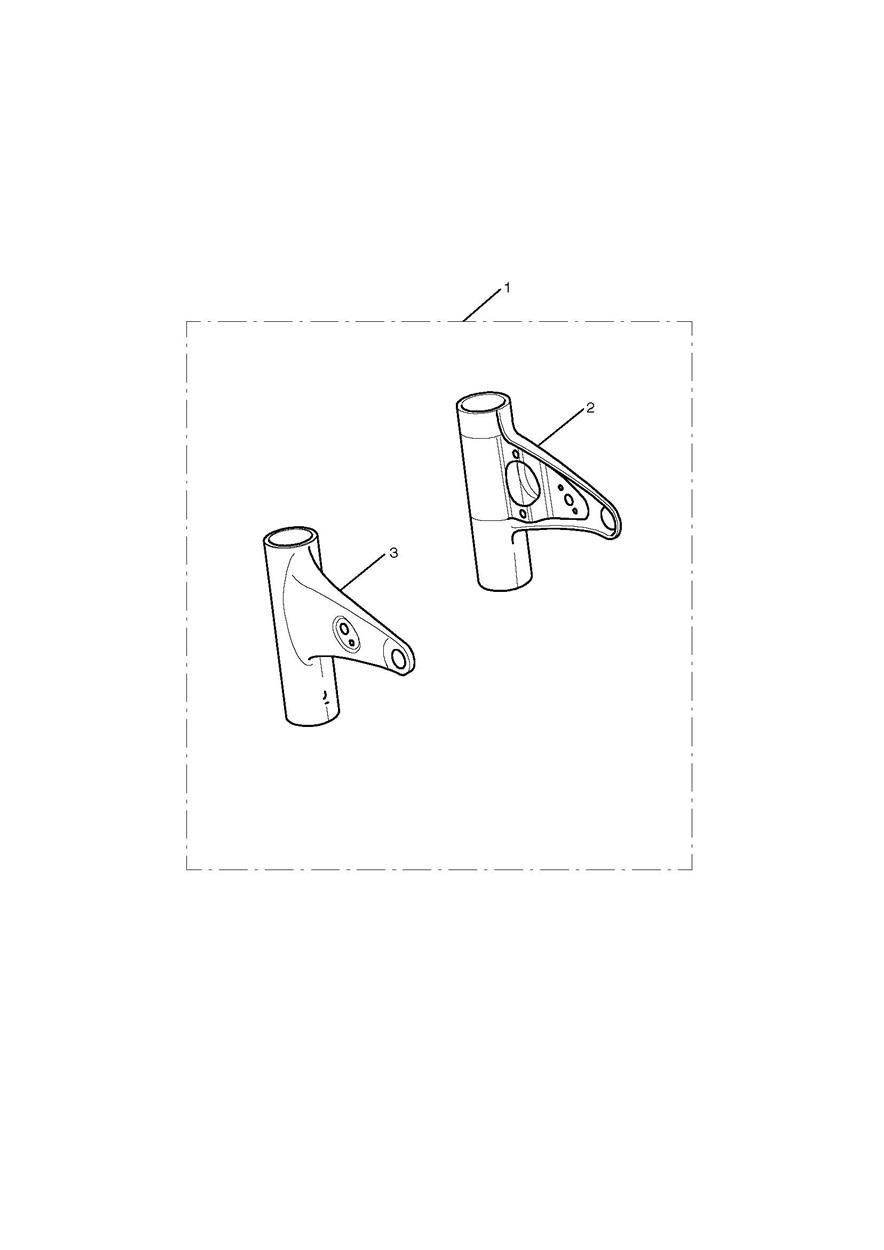 Headlight Bracket, LH, Chrome exploded diagram