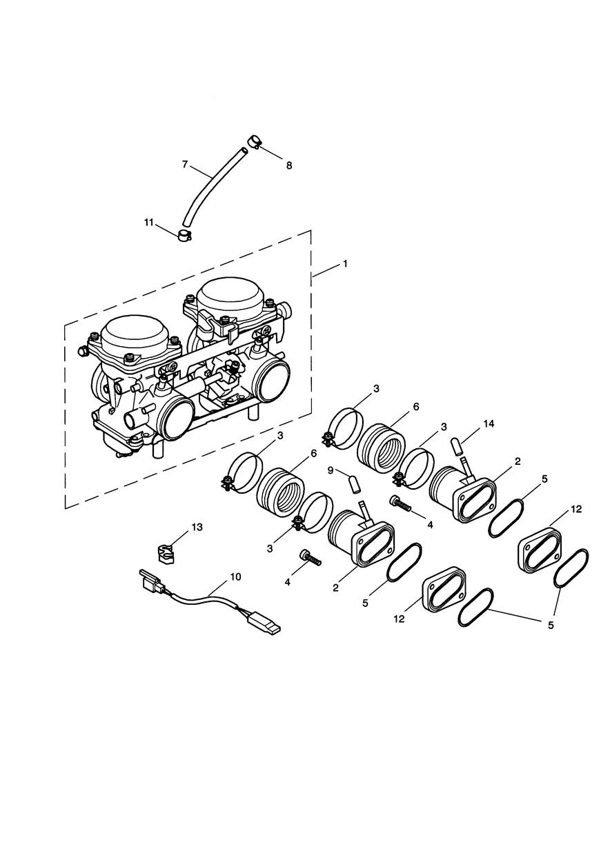 Carburettors exploded diagram