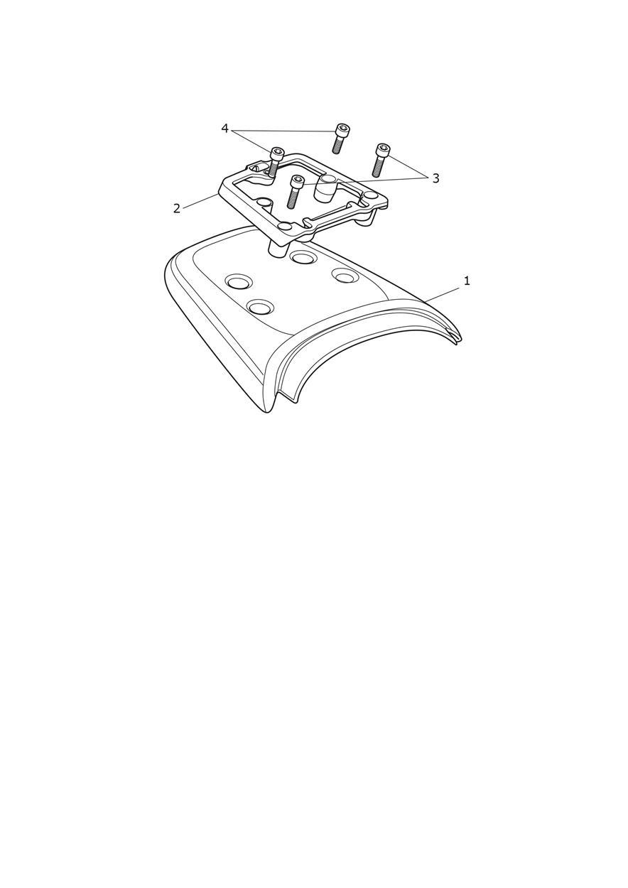 Rear Bodywork exploded diagram