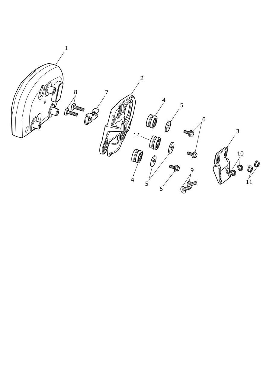 Instruments exploded diagram