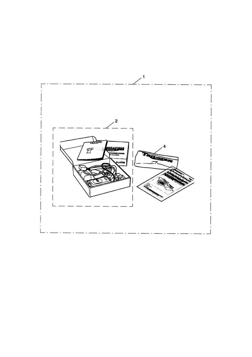 Alarm Kit, S4, SRA Approved exploded diagram