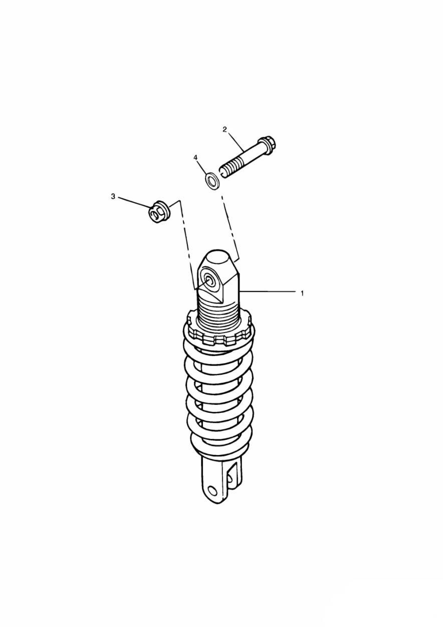 Rear Suspension Unit exploded diagram