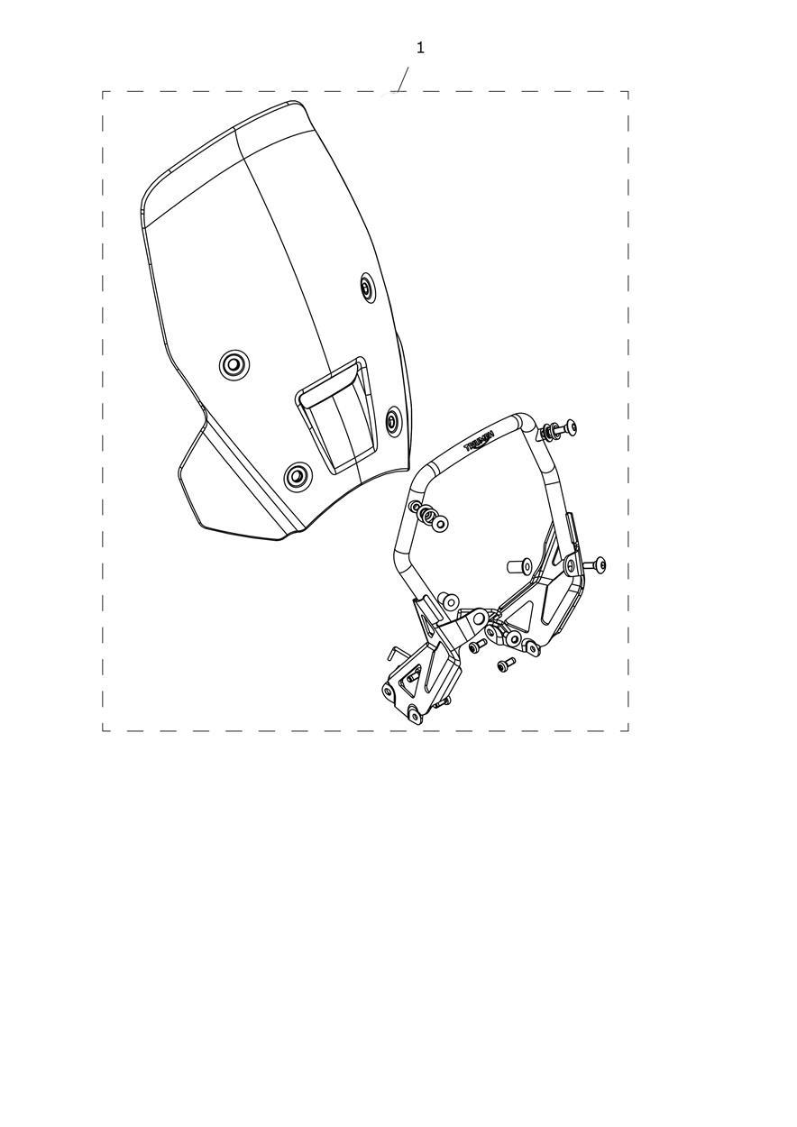 Screen, Tall exploded diagram