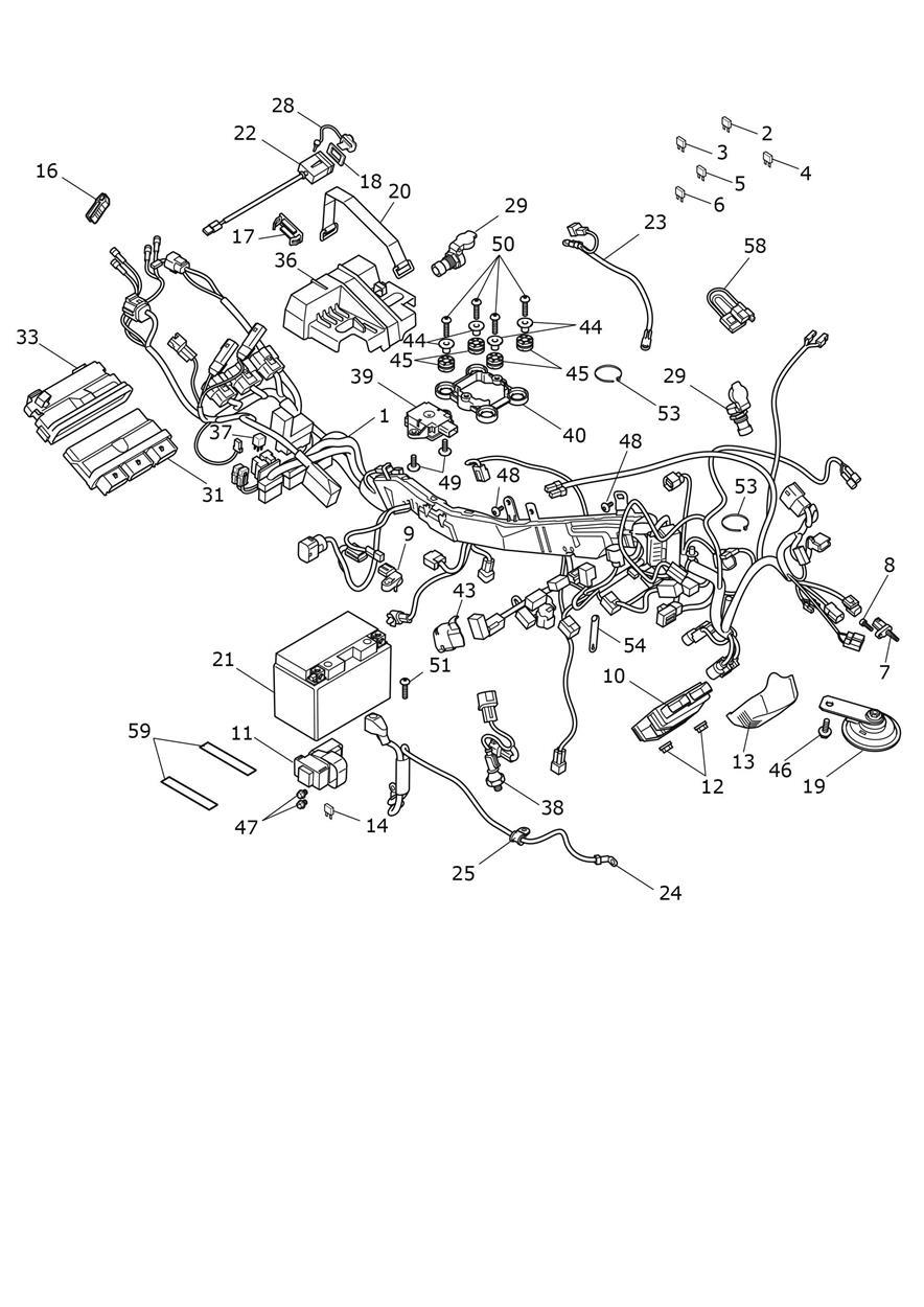 Electrical System exploded diagram