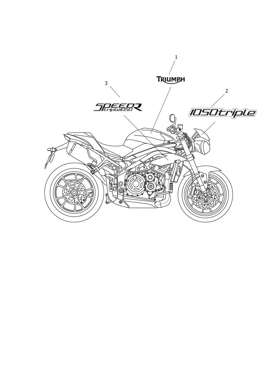 Decals & Badges exploded diagram