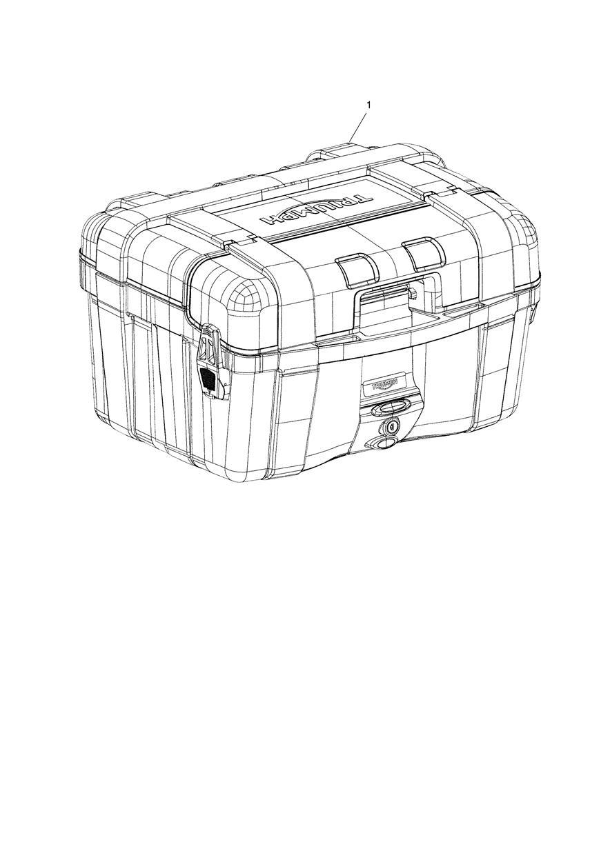 Top Box, 46L exploded diagram
