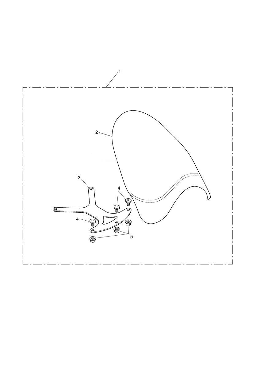 Fly Screen Kit exploded diagram