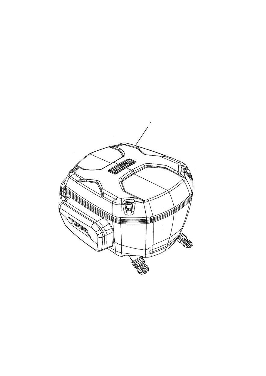 Tank Bag, 16-20L exploded diagram