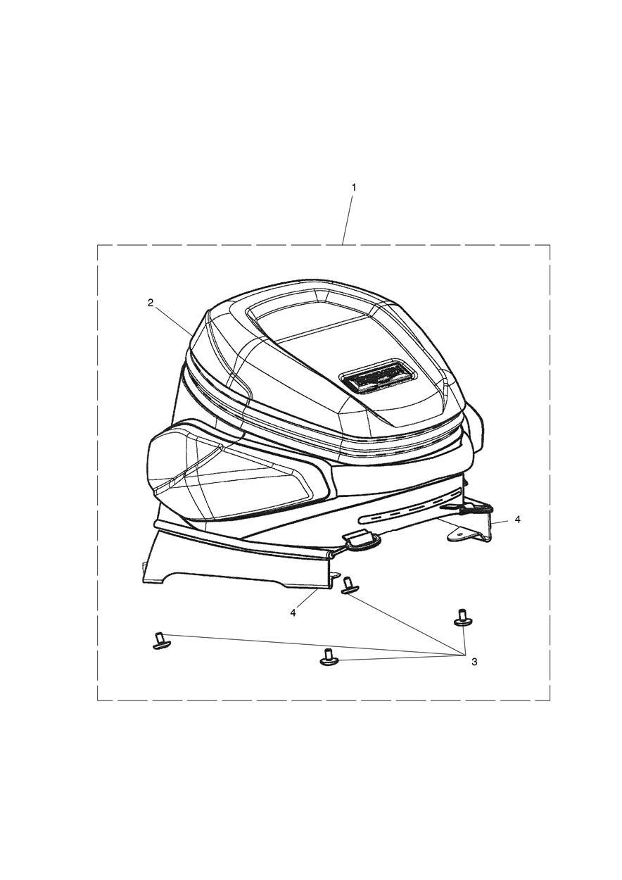 Tail Pack Kit exploded diagram