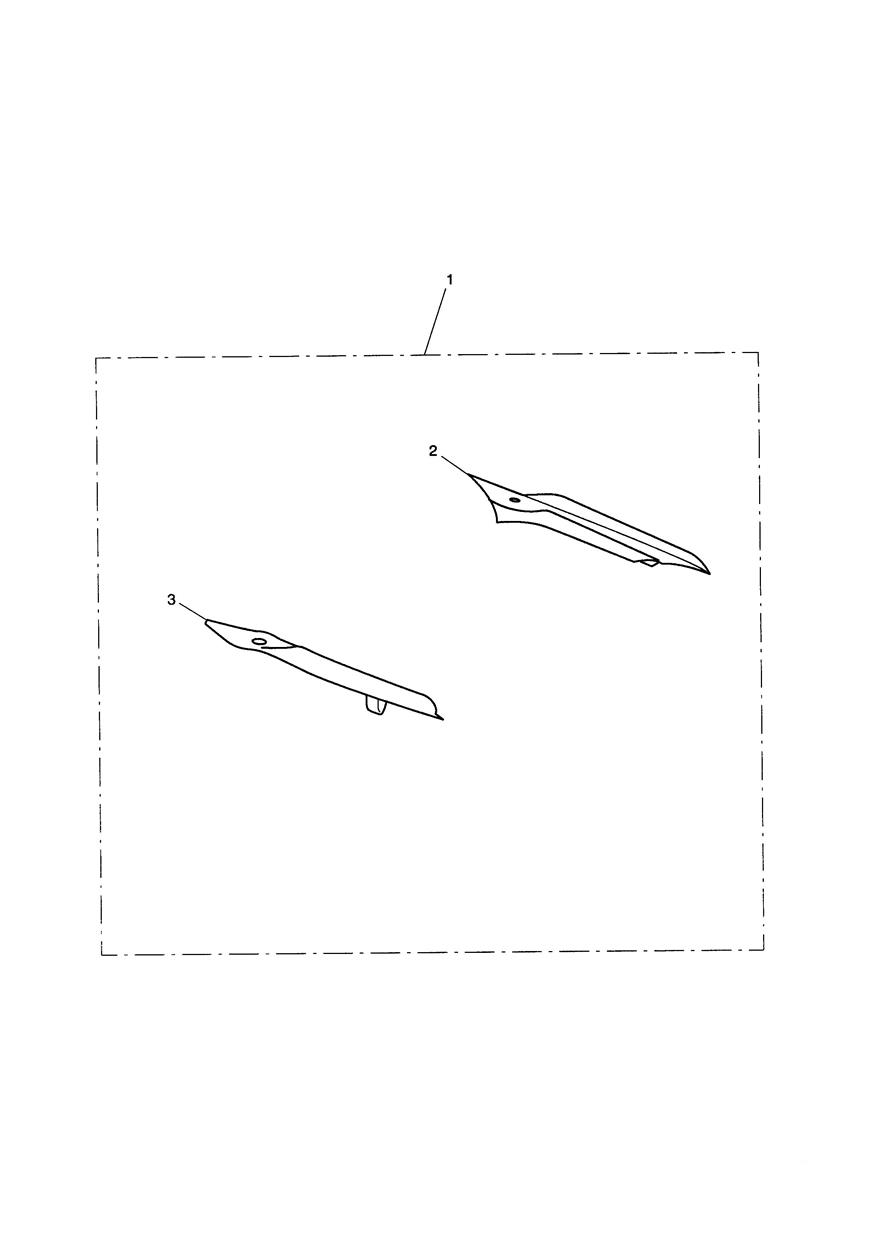 Cockpit Infill Kit, Carbon Fibre exploded diagram