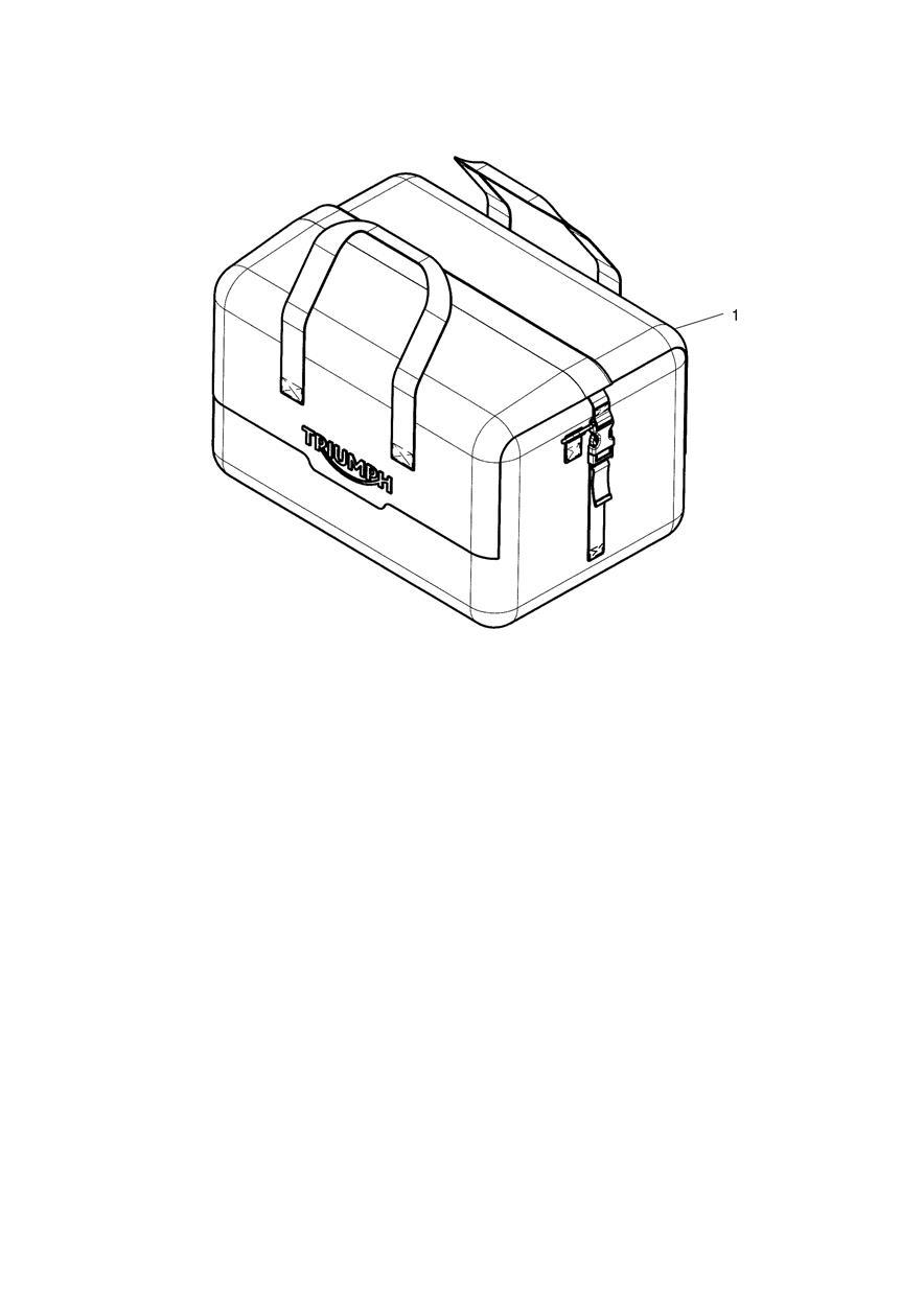 Inner Bag, 52L exploded diagram