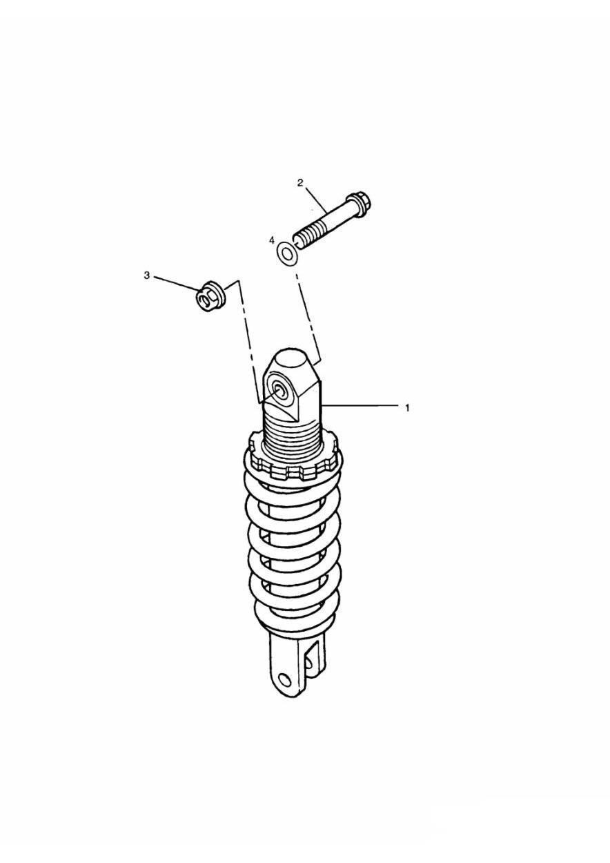 Rear Suspension Unit exploded diagram