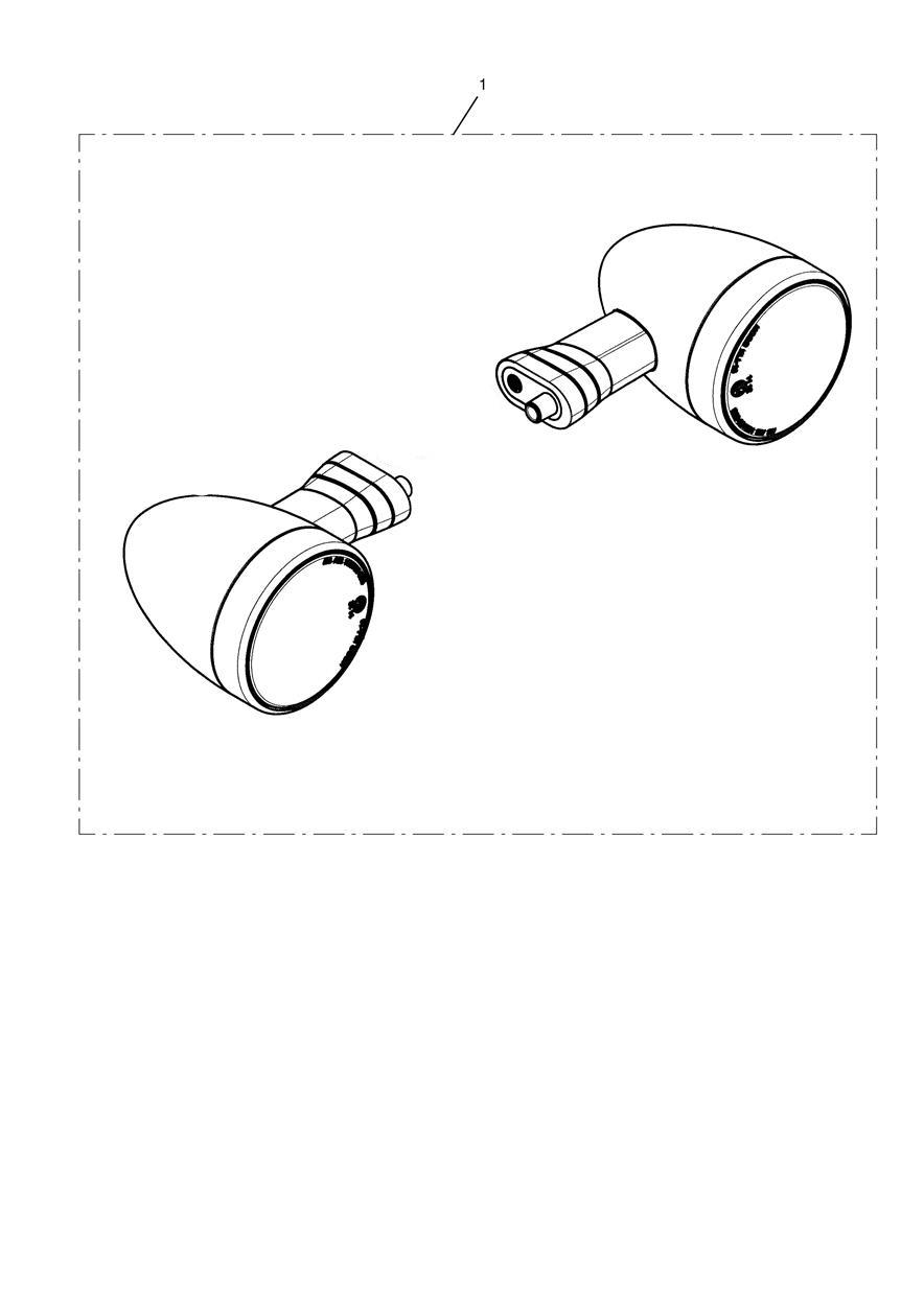 LED Ind Kit, D40, Short, 450 Lead exploded diagram
