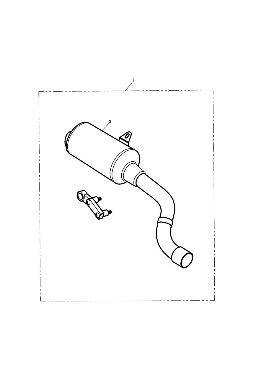 Hi Level Carbon Silencer exploded diagram