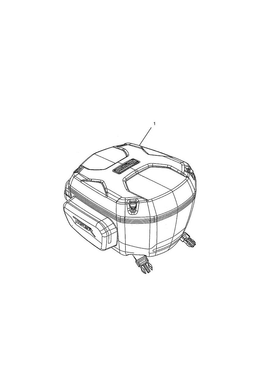 Tank Bag, 16-20L exploded diagram