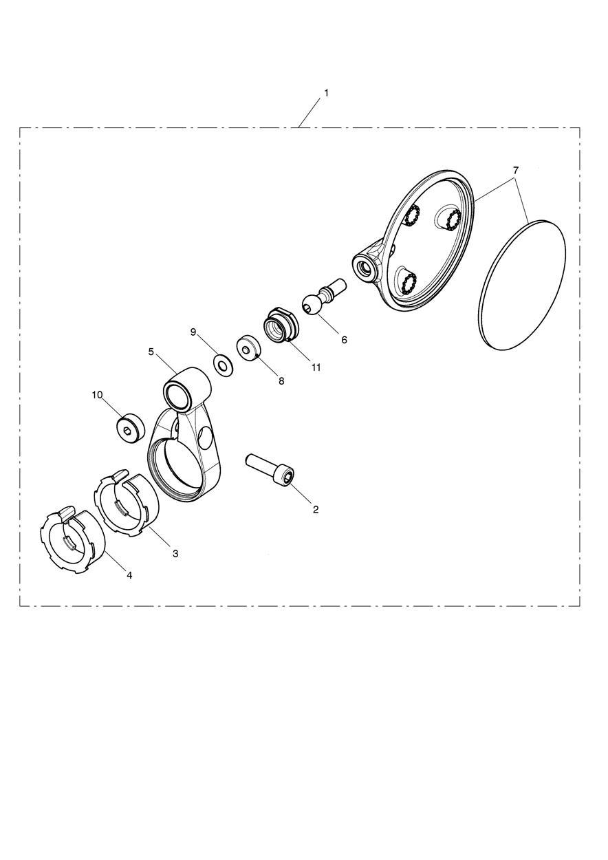 Mirror, Peep, Black exploded diagram