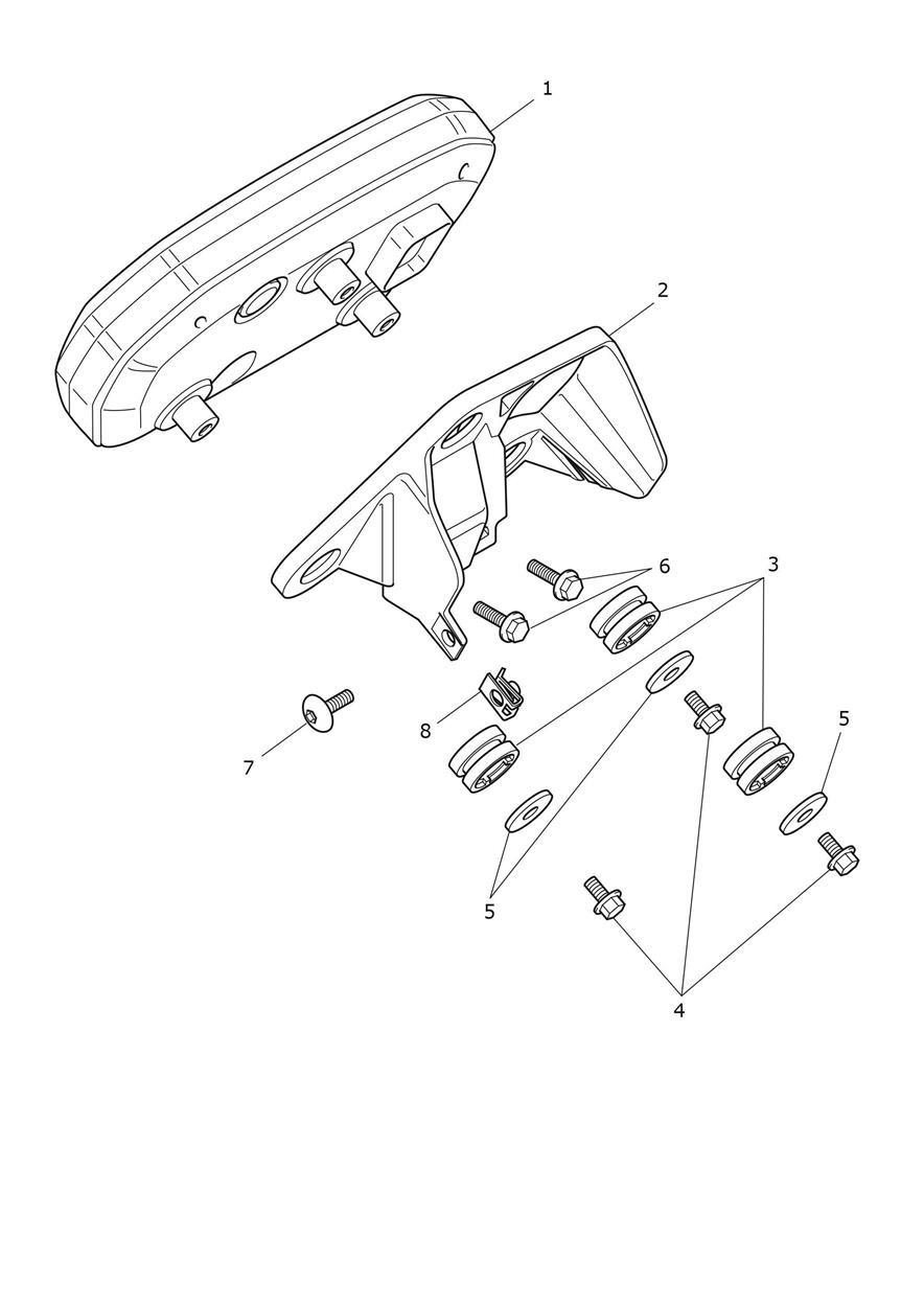 Instruments exploded diagram