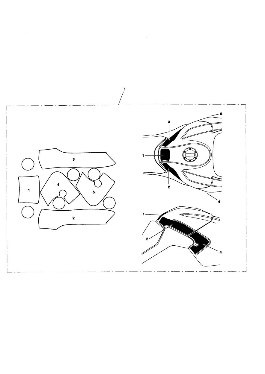 Pnt Protn Kit, Type 2 Matt - ABS Special Edition Only exploded diagram