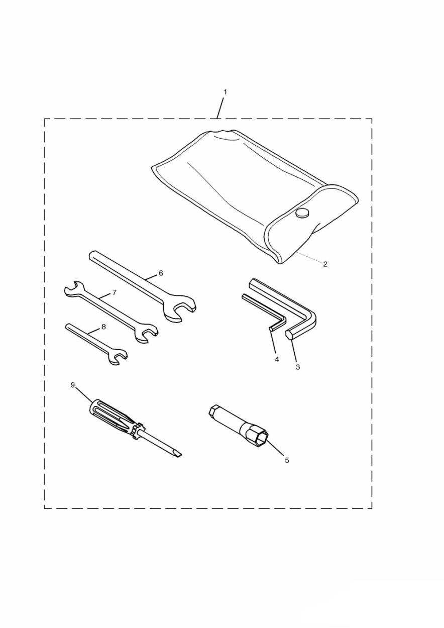 Tool Kit exploded diagram