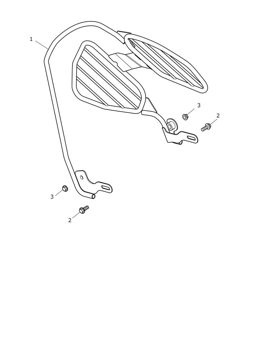 Saree Guard - IN Only exploded diagram
