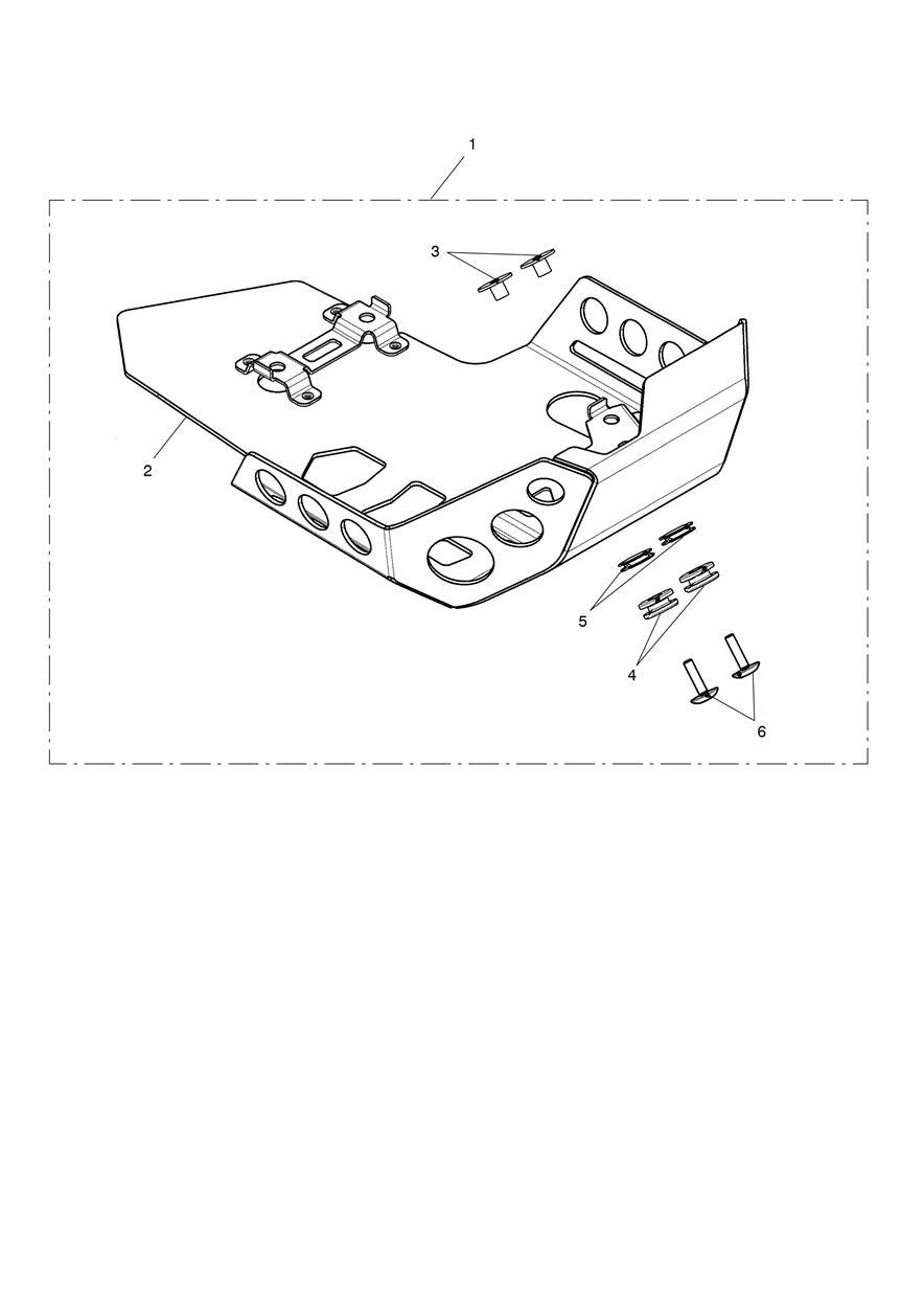 Sump Guard Kit exploded diagram