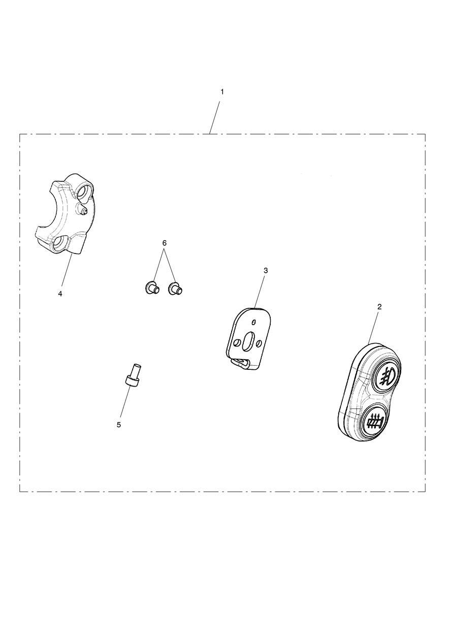 Switch Kit exploded diagram