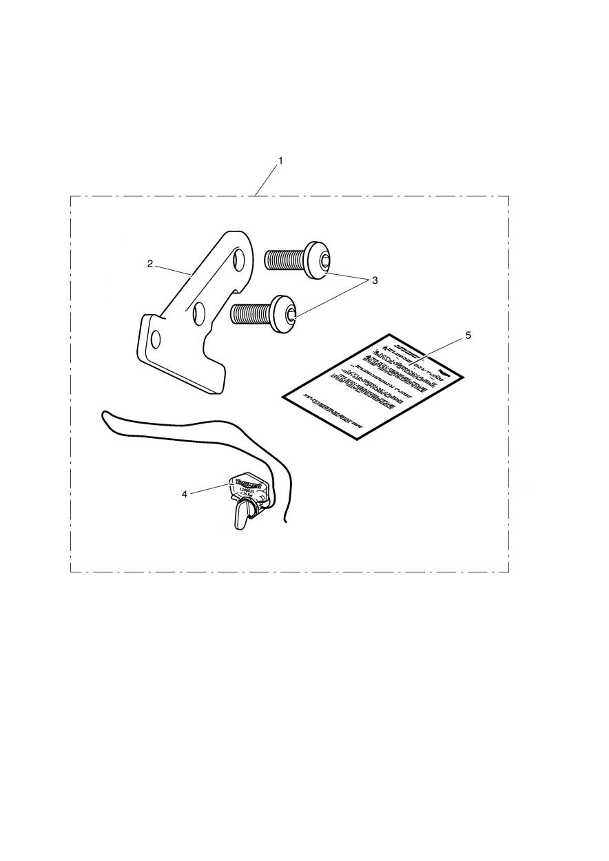 Restrictor Kit, 25KW, Tamper Evident exploded diagram