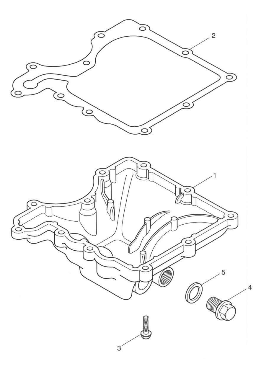 Sump & Fittings exploded diagram
