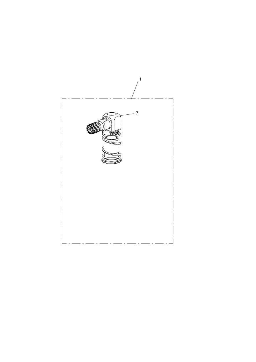 TPMS, ROW exploded diagram