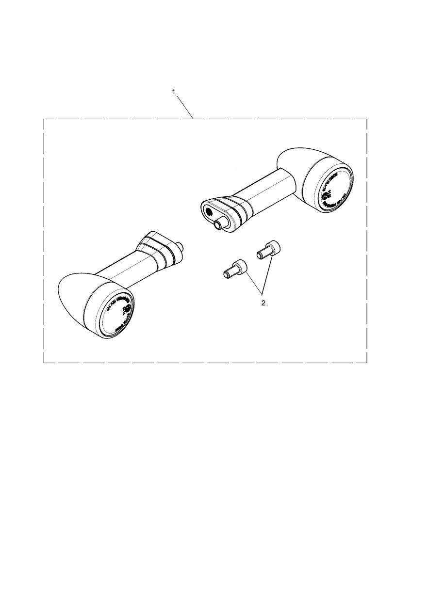 LED Indicator Kit, D40, Med, 200 Lead exploded diagram