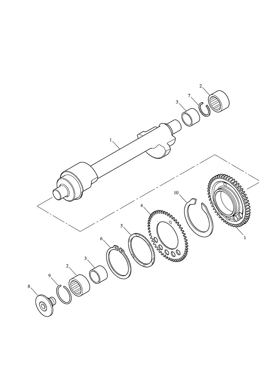 Balancer exploded diagram