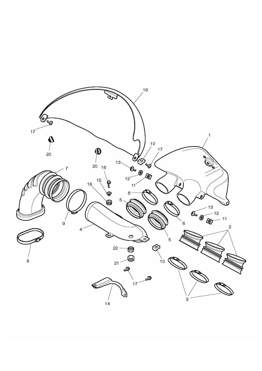 Airbox Cont’d exploded diagram