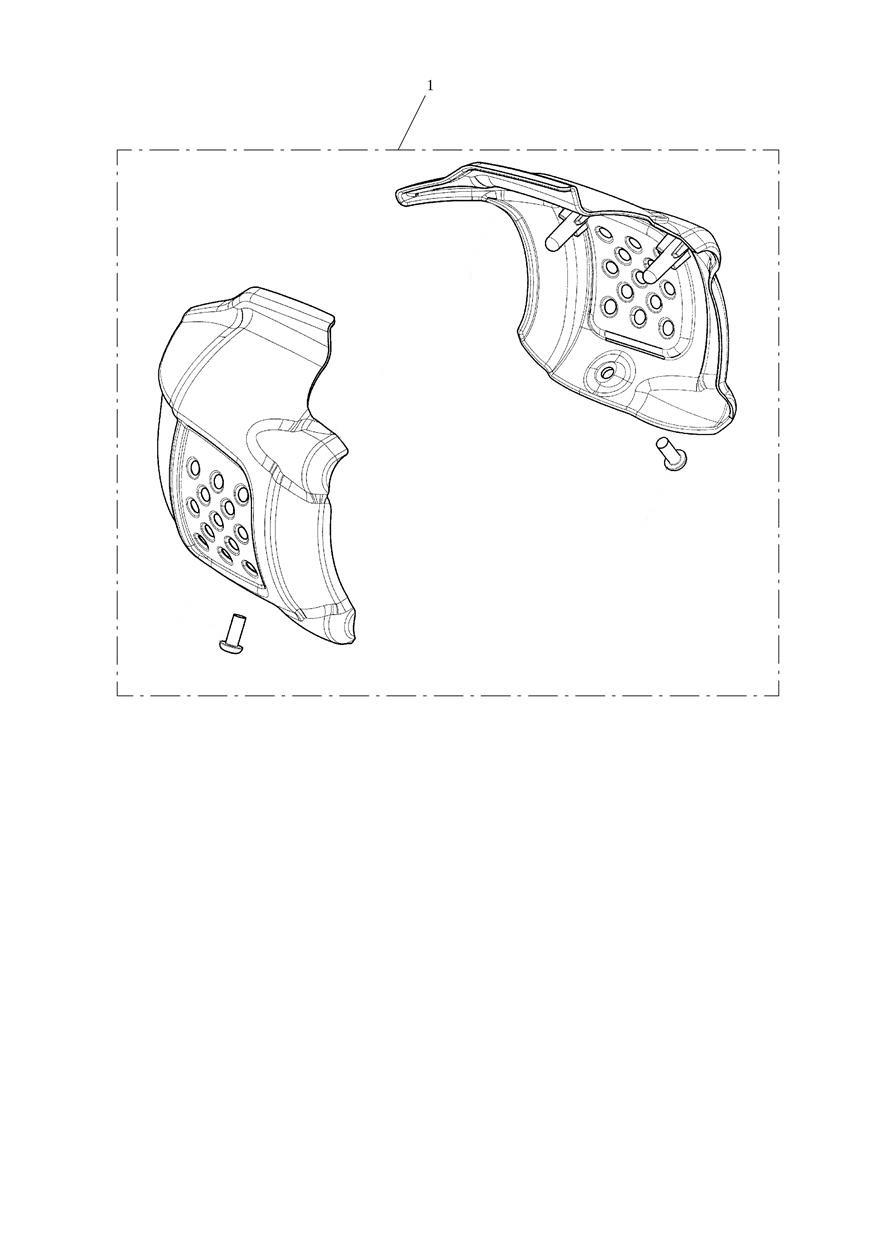Intake Covers Kit, Black exploded diagram