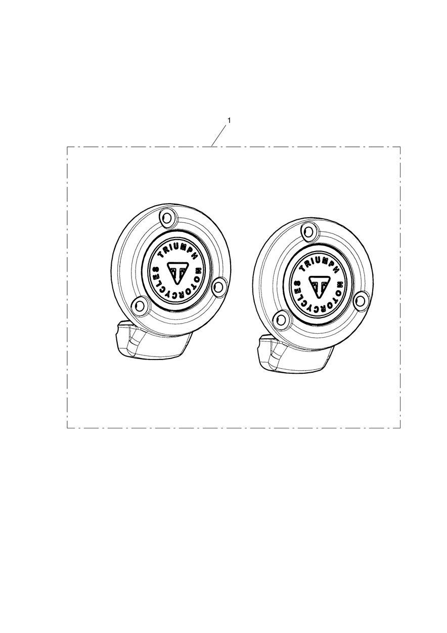 TPS Cover, Chrome exploded diagram