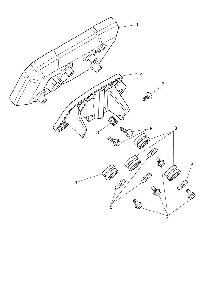 Instruments exploded diagram