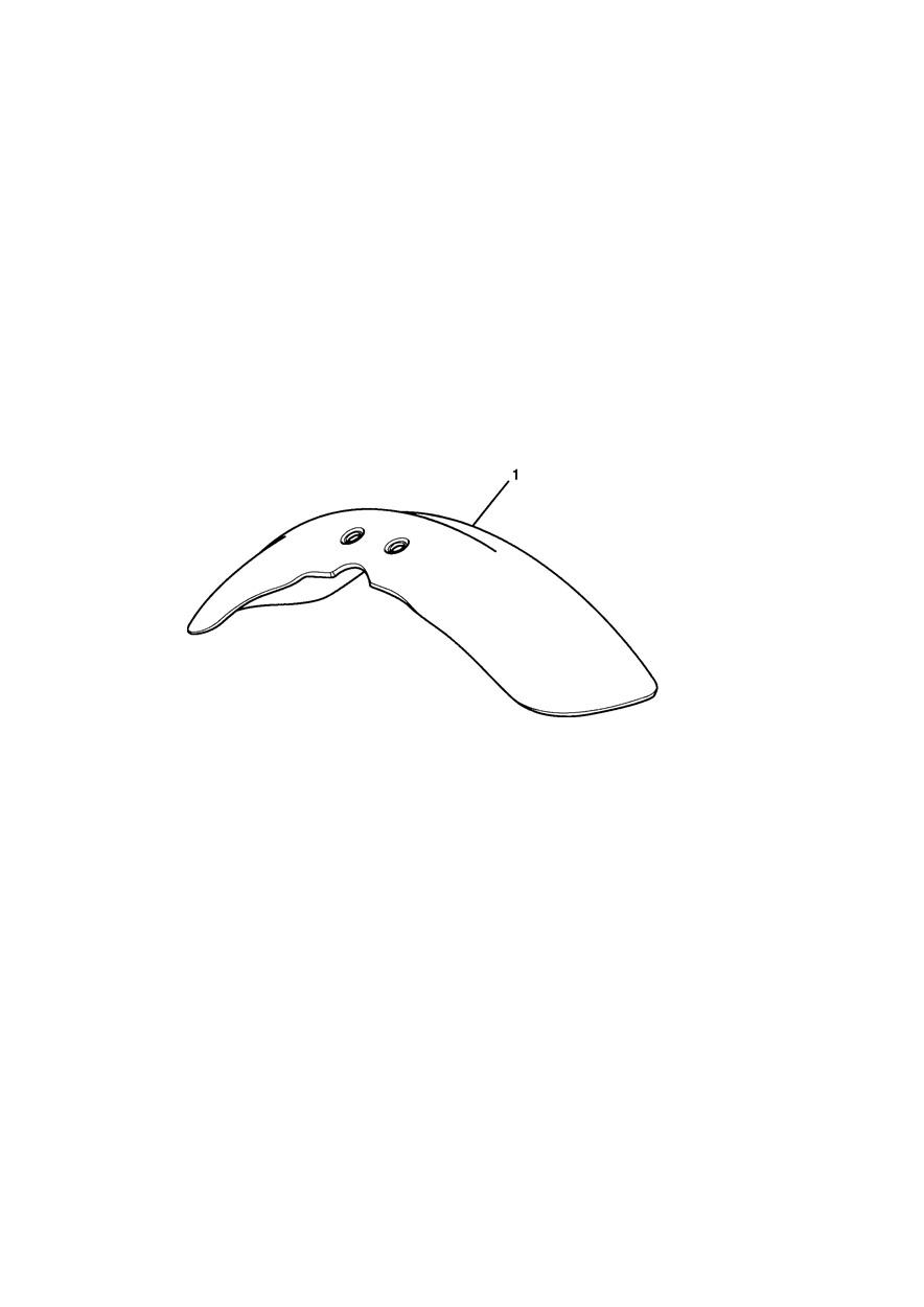 Front Mudguard Kit exploded diagram