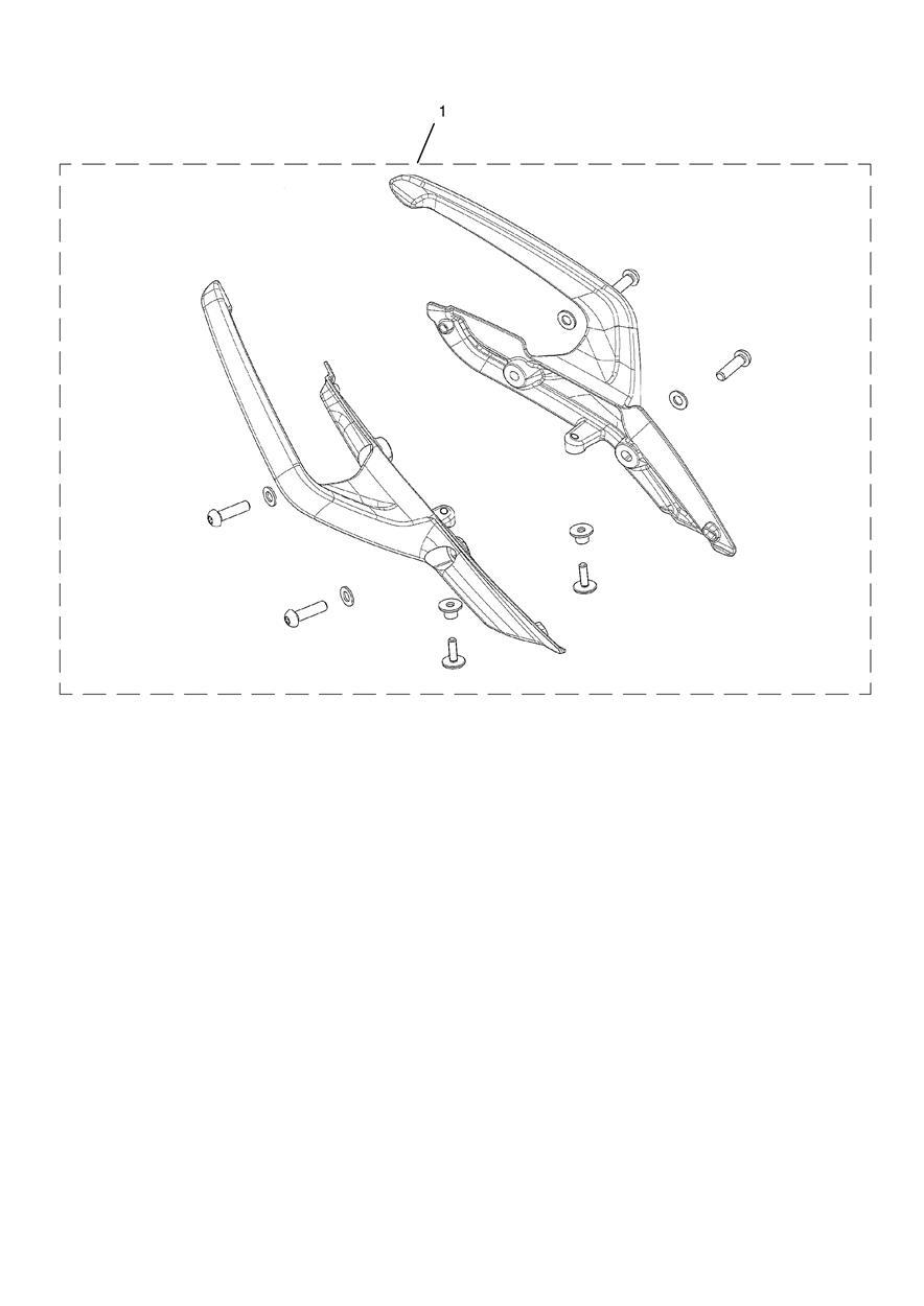 Grab Handles Kit exploded diagram