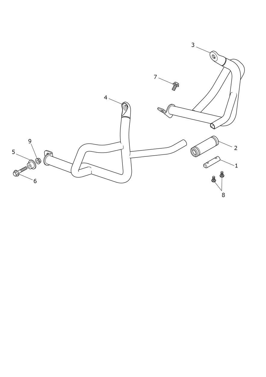 Dresser Bars - Steve McQueen Edition Only exploded diagram