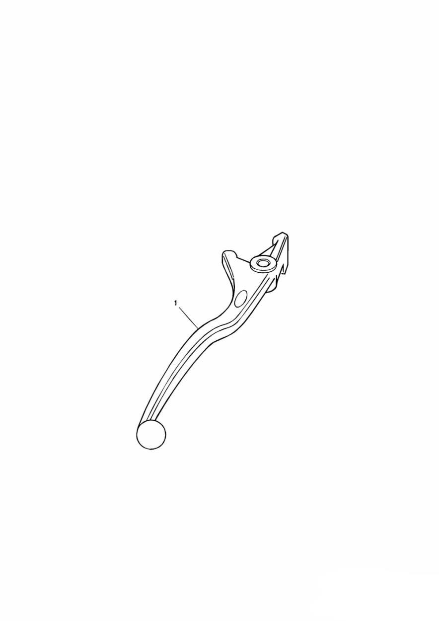 Brake Lever Kit exploded diagram