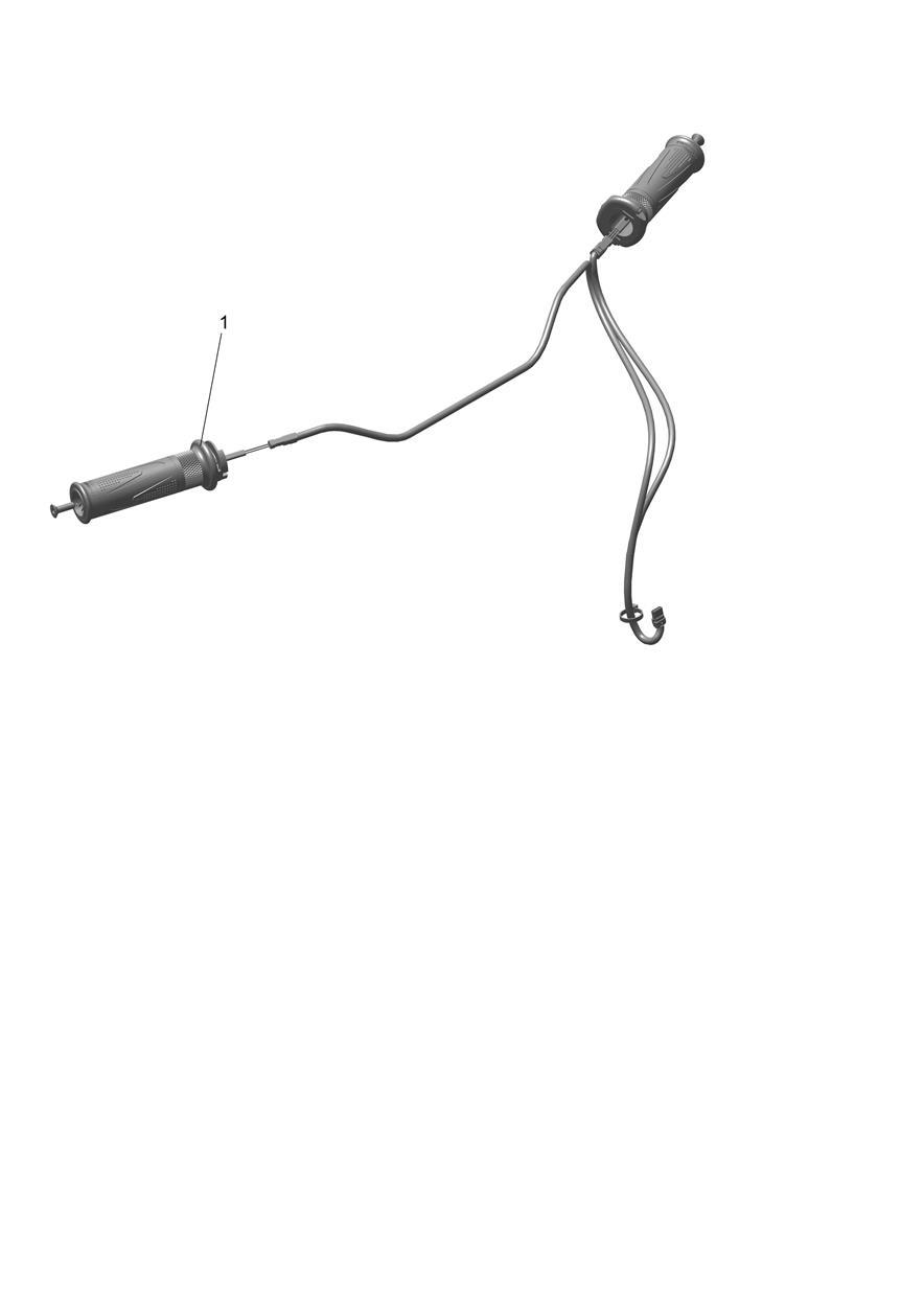 Heated Grip Kit exploded diagram